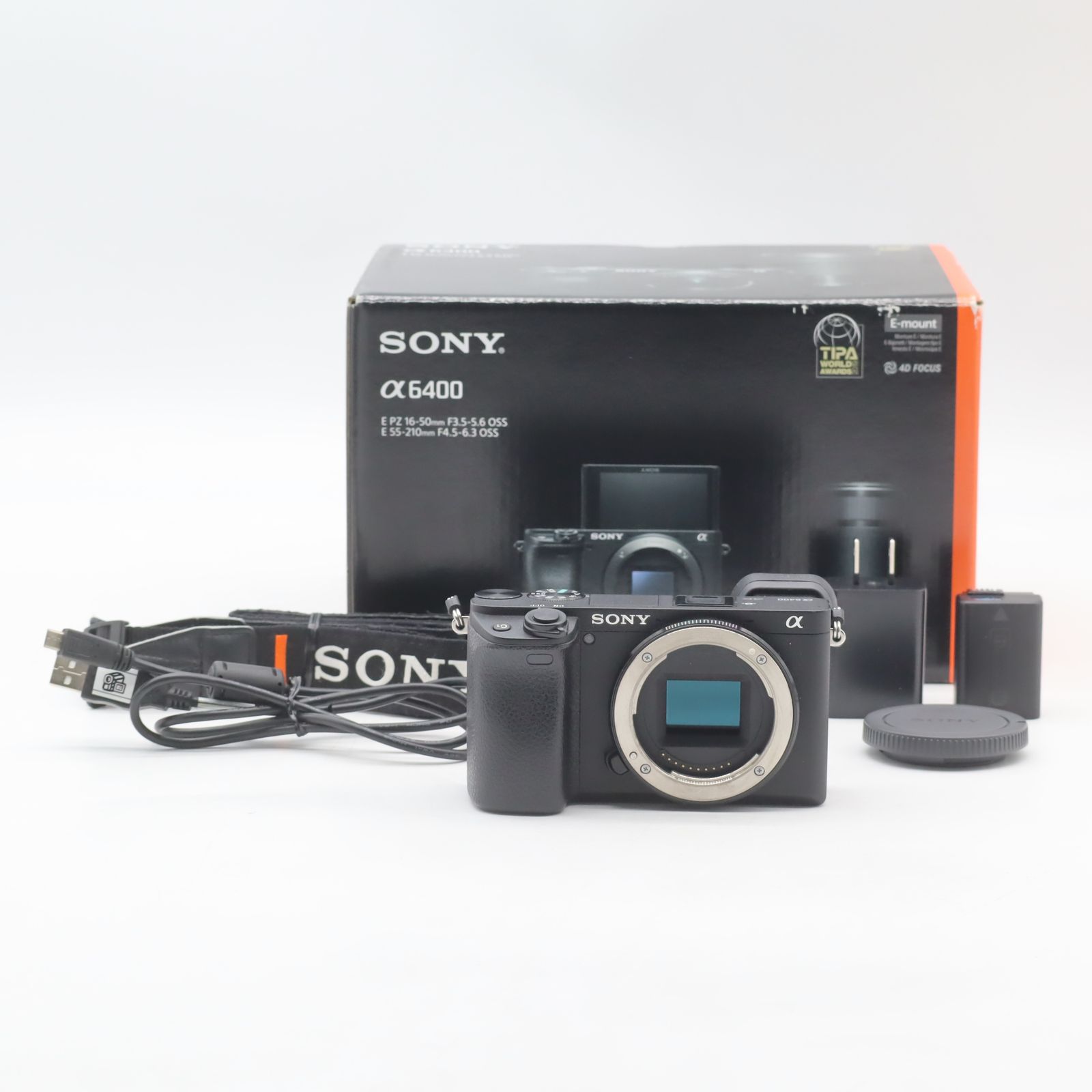 ☆美品☆SONY α6400 ボディ ILCE-6400 ブラック ショット数 5792