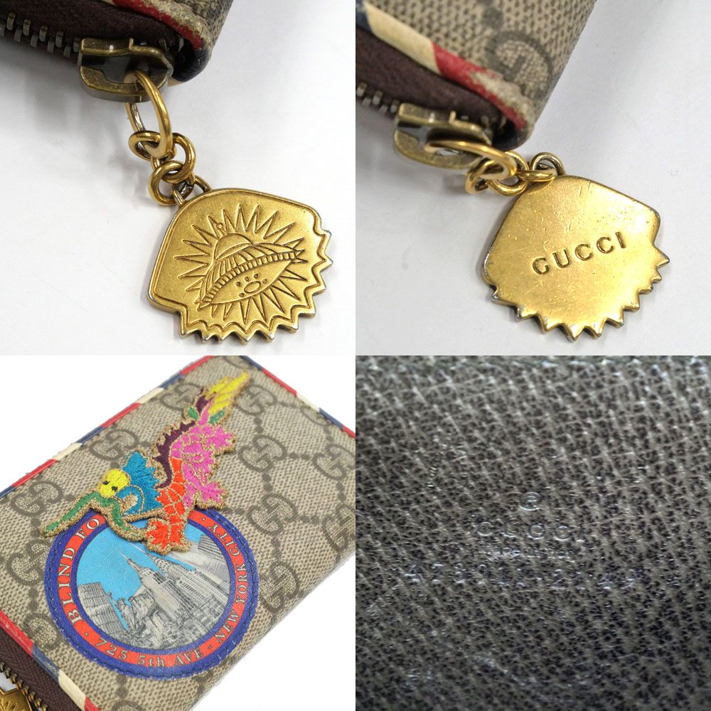 超希少　グッチGUCCI　クーリエGGスプリーム　カードケース　473911 超希少グッチGUCCIクーリエGGスプリームカードケース473911