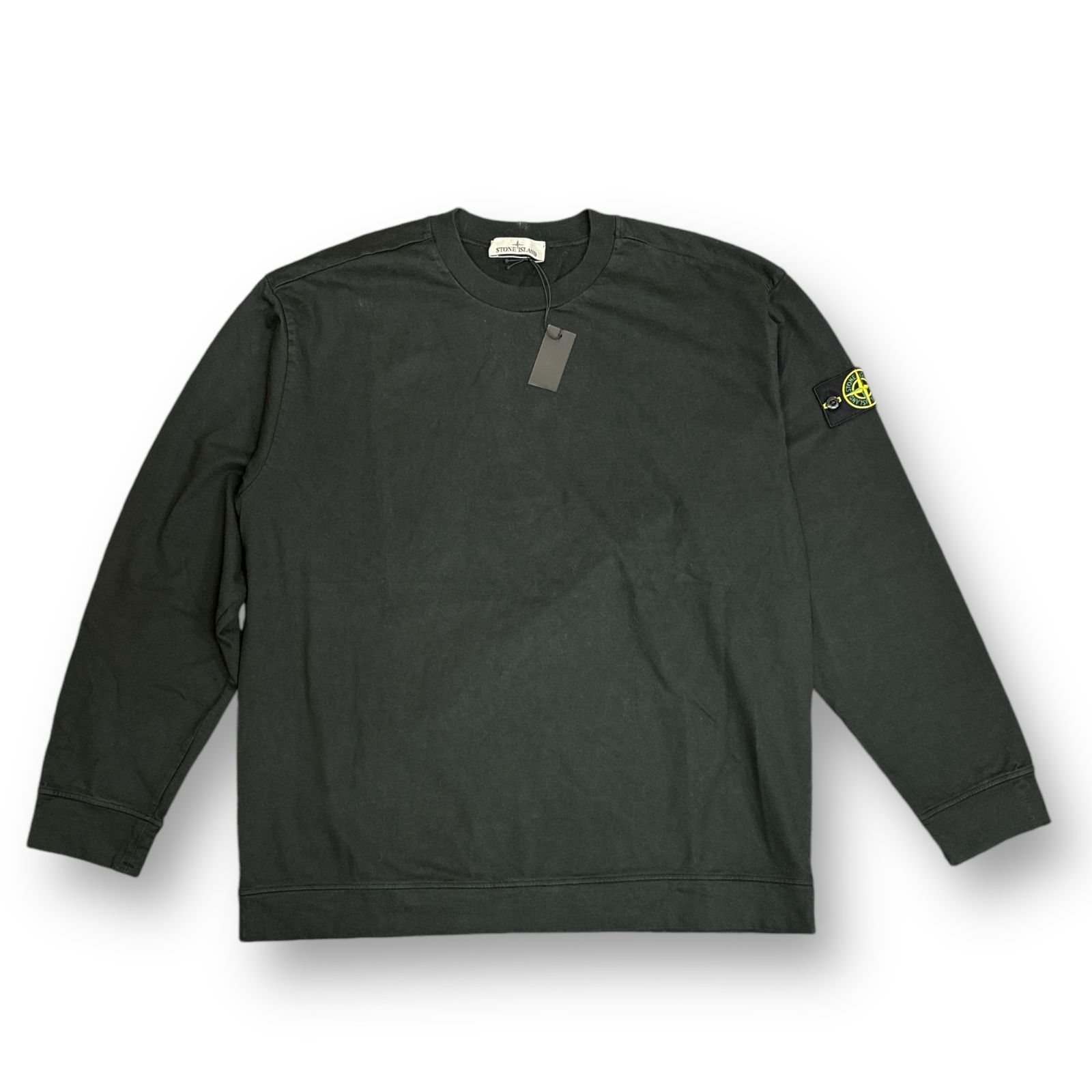 ストーンアイランド　ロンT 771563750 黒　Mサイズ 15 STONE ISLAND ストーンアイランド 791563750 V0029 ブラック