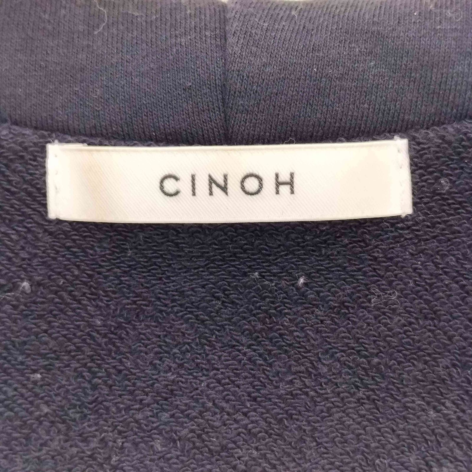 CINOH｜ペーパー 裏毛 スリーブレス フーディ プルオーバー　チノ CINOH - CINOH｜ペーパー 裏毛 スリーブレス フーディ プル