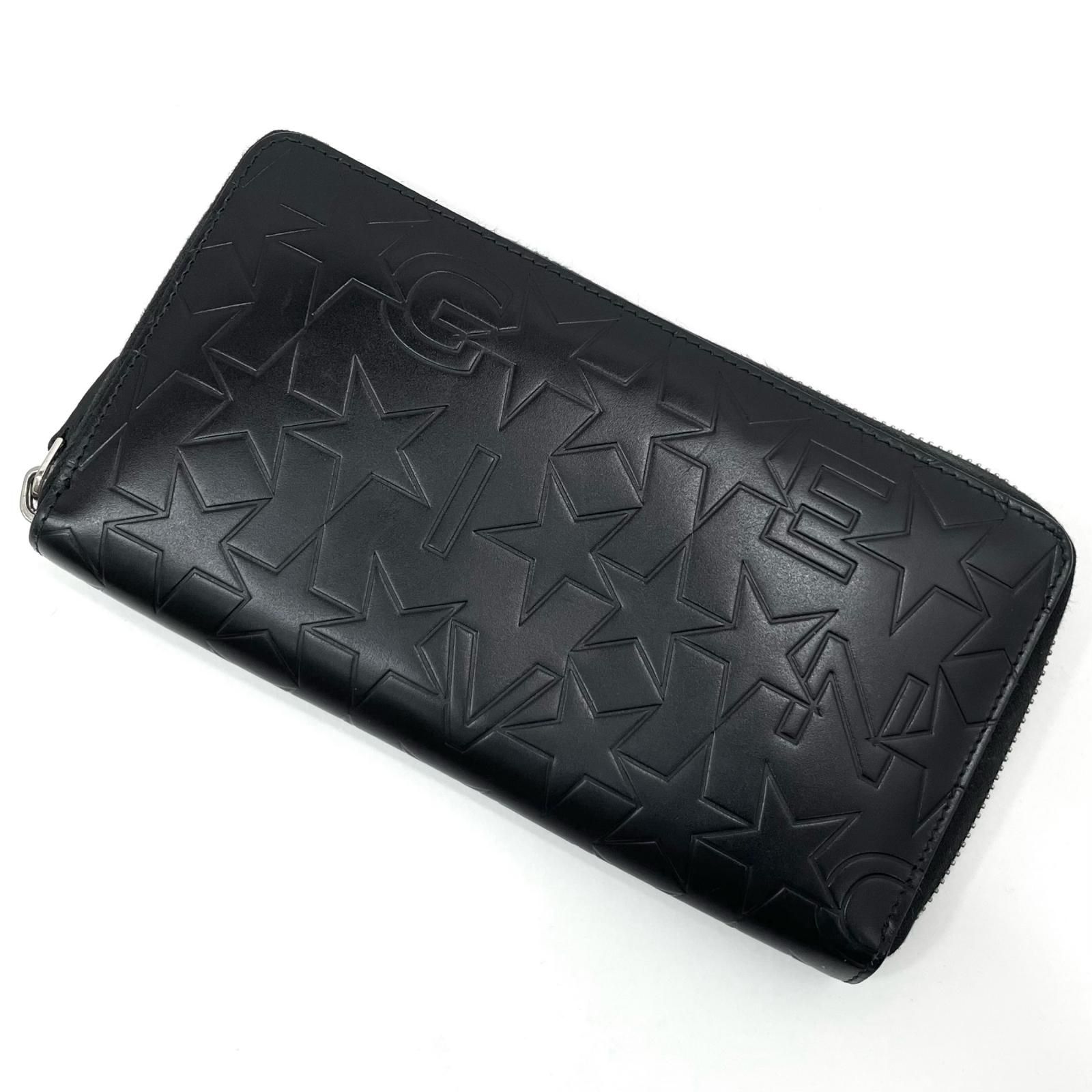 中古】GIVENCHY | ジバンシィ エンボス スター ラウンドファスナー 長 