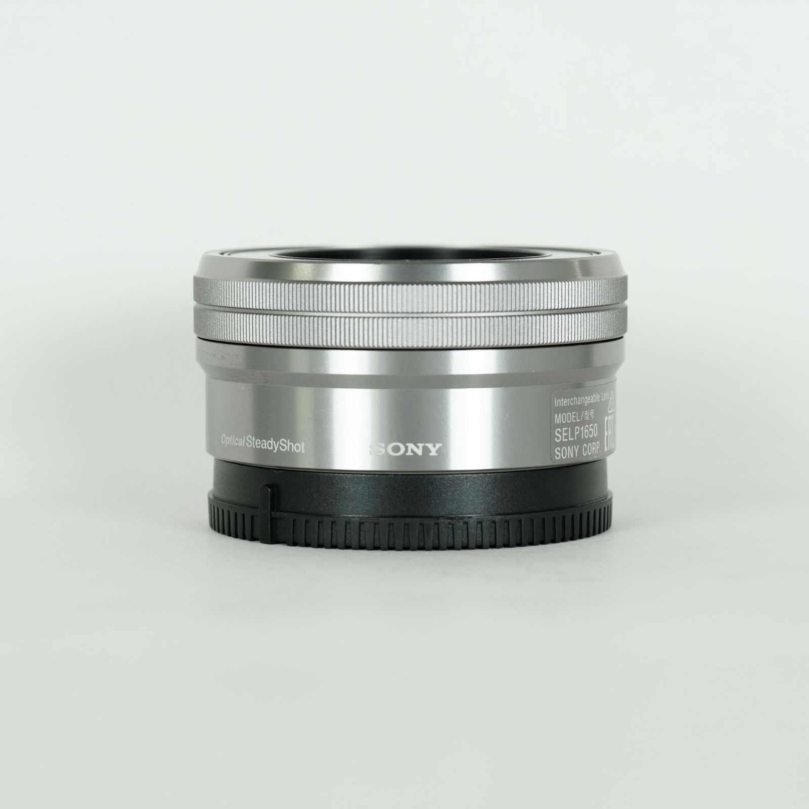 SONYレンズ Eマウント SELP1650 16-50mm シルバー SONY E PZ 16-50mm F3.5-5.6 OSS シルバー SELP1650 中古