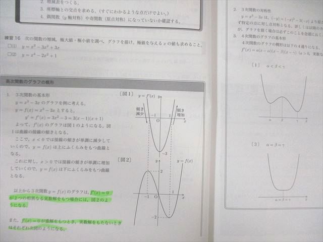 鉄緑会 中3 数学基礎講座II テキスト/問題集 第2部 2021 計2冊 023S0D