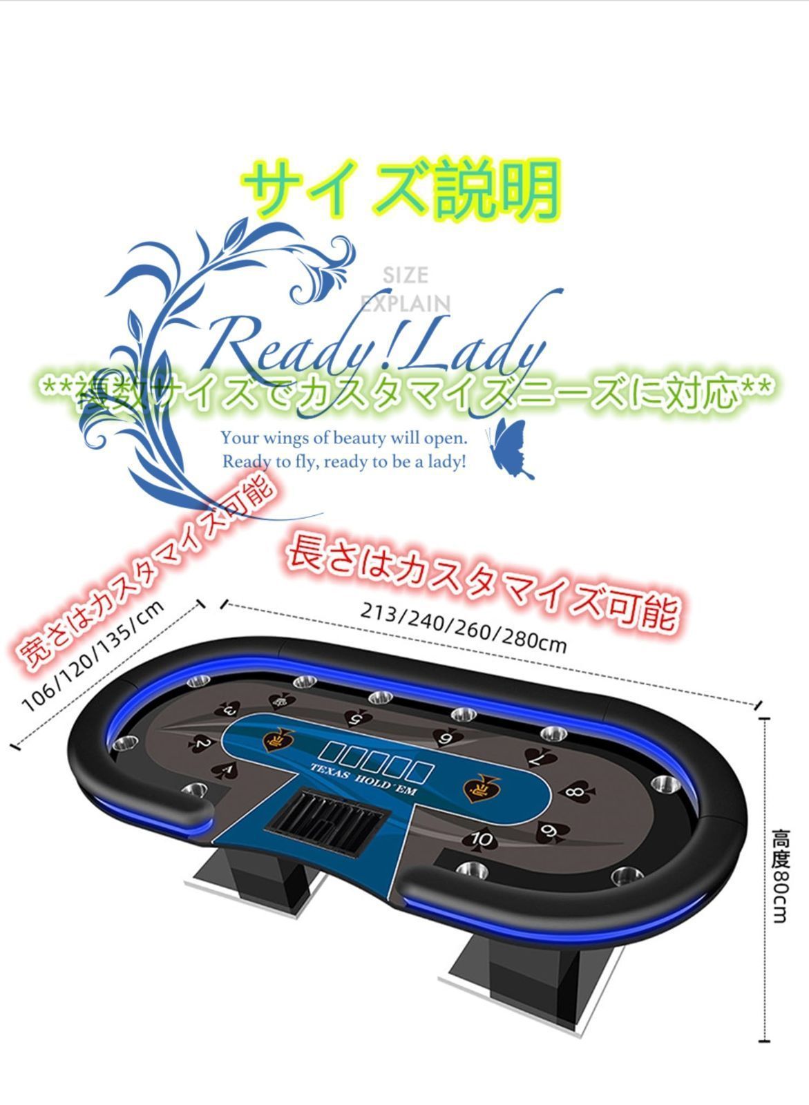 10人 ホールデムサイコロ