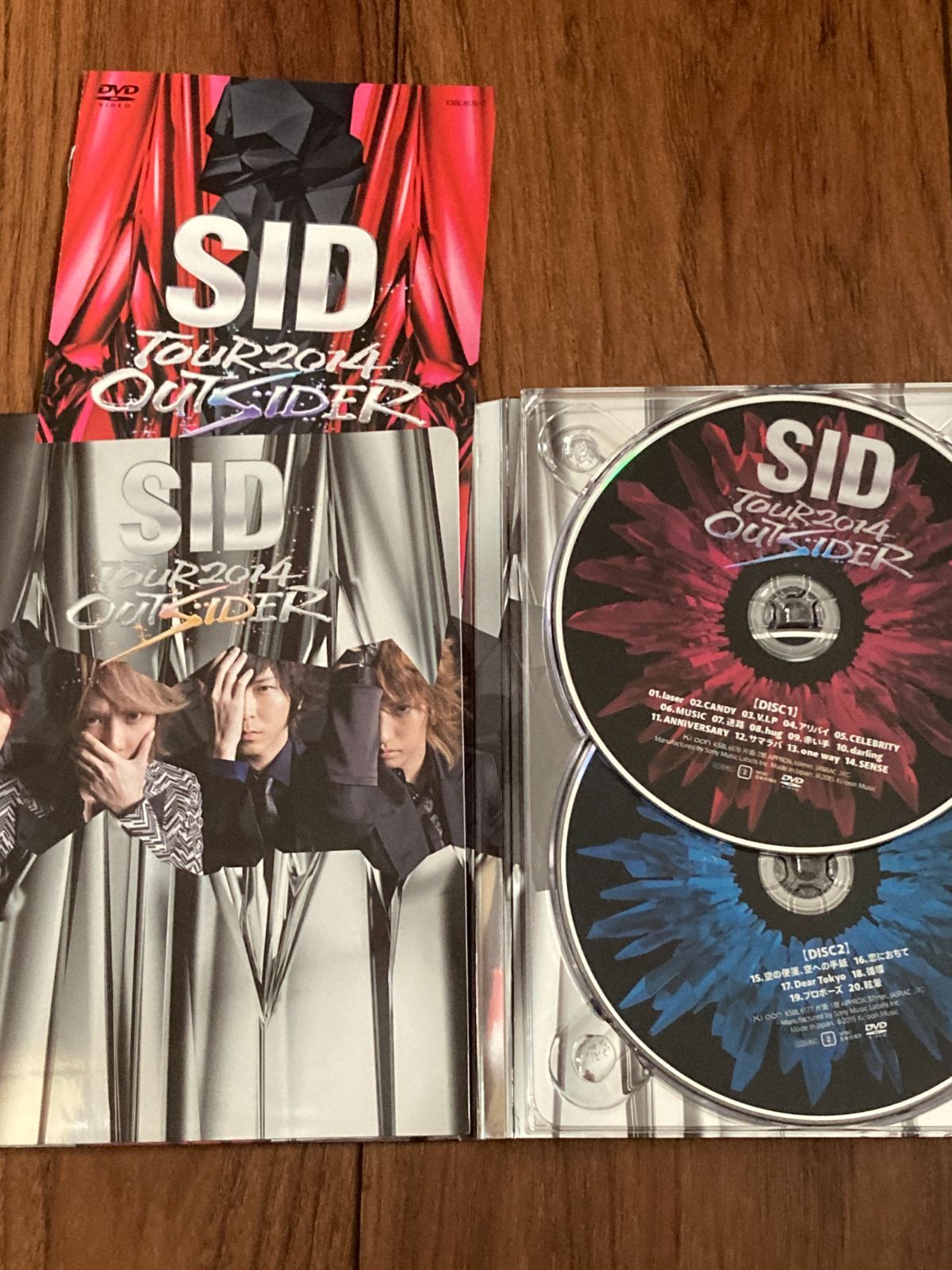 SID TOUR 2014 OUTSIDER ライブDVD ２枚組 シド - メルカリ
