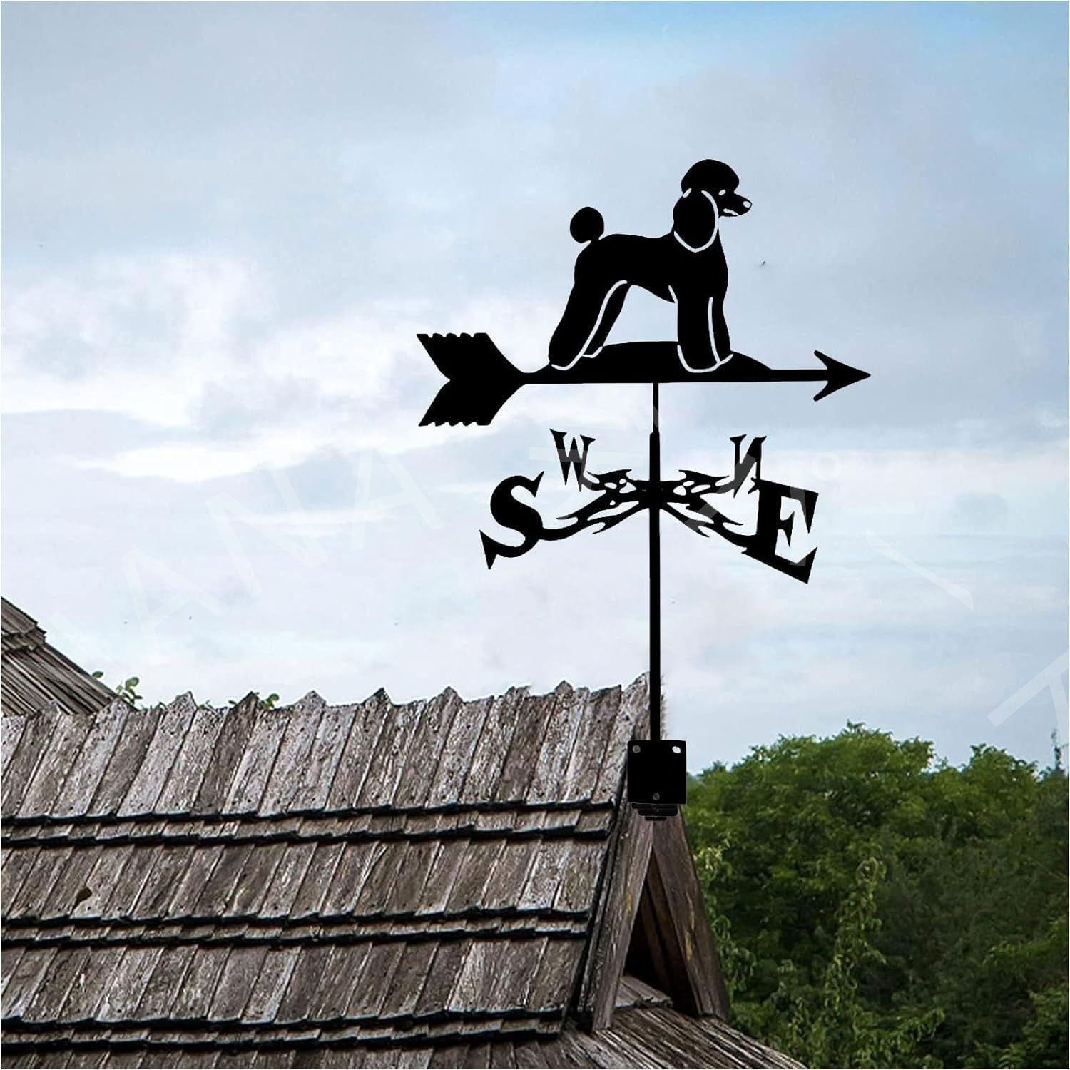 小鳥金属風見鶏 ステンレス鋼風見鶏 ルーフマウント 屋根 庭の装飾