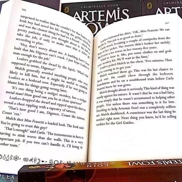 Artemis fowl アルテミスファウル 洋書 8冊 - メルカリ