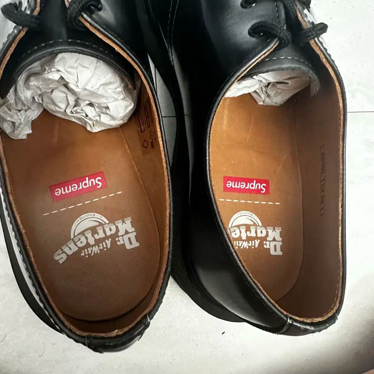 新品未使用 Supreme Dr. Martens シルバーシューズ Supreme × Dr.Martens Ramsey Creeper 