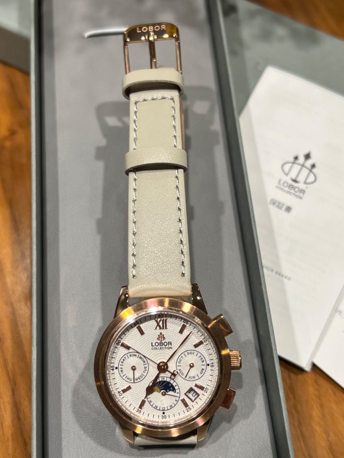 ギフト可【新品】LOBOR腕時計 CELLINI COLLECTION レディース自動巻-