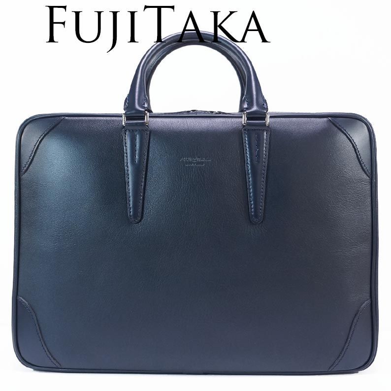 フジタカ FUJITAKA ダブルルーム レザービジネスバッグ B4 メンズ