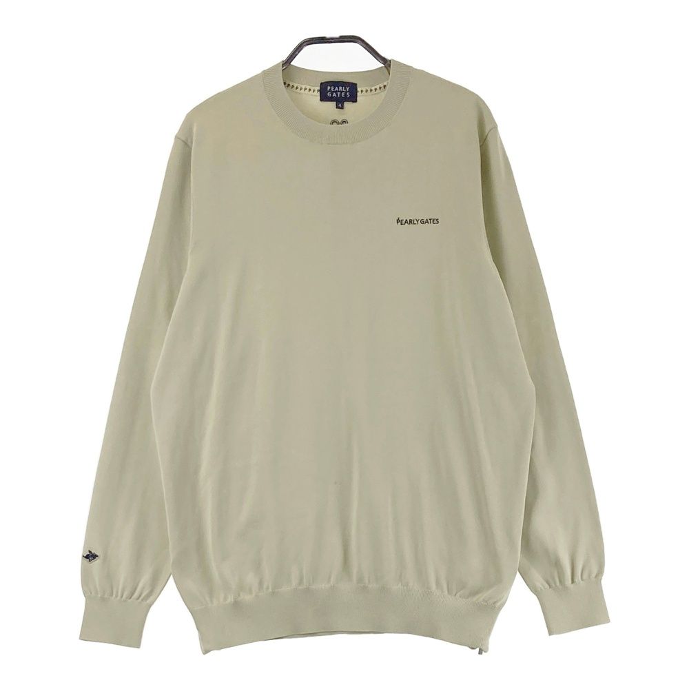 サイズ：4 PEARLY GATES パーリーゲイツ ニット セーター ベージュ系