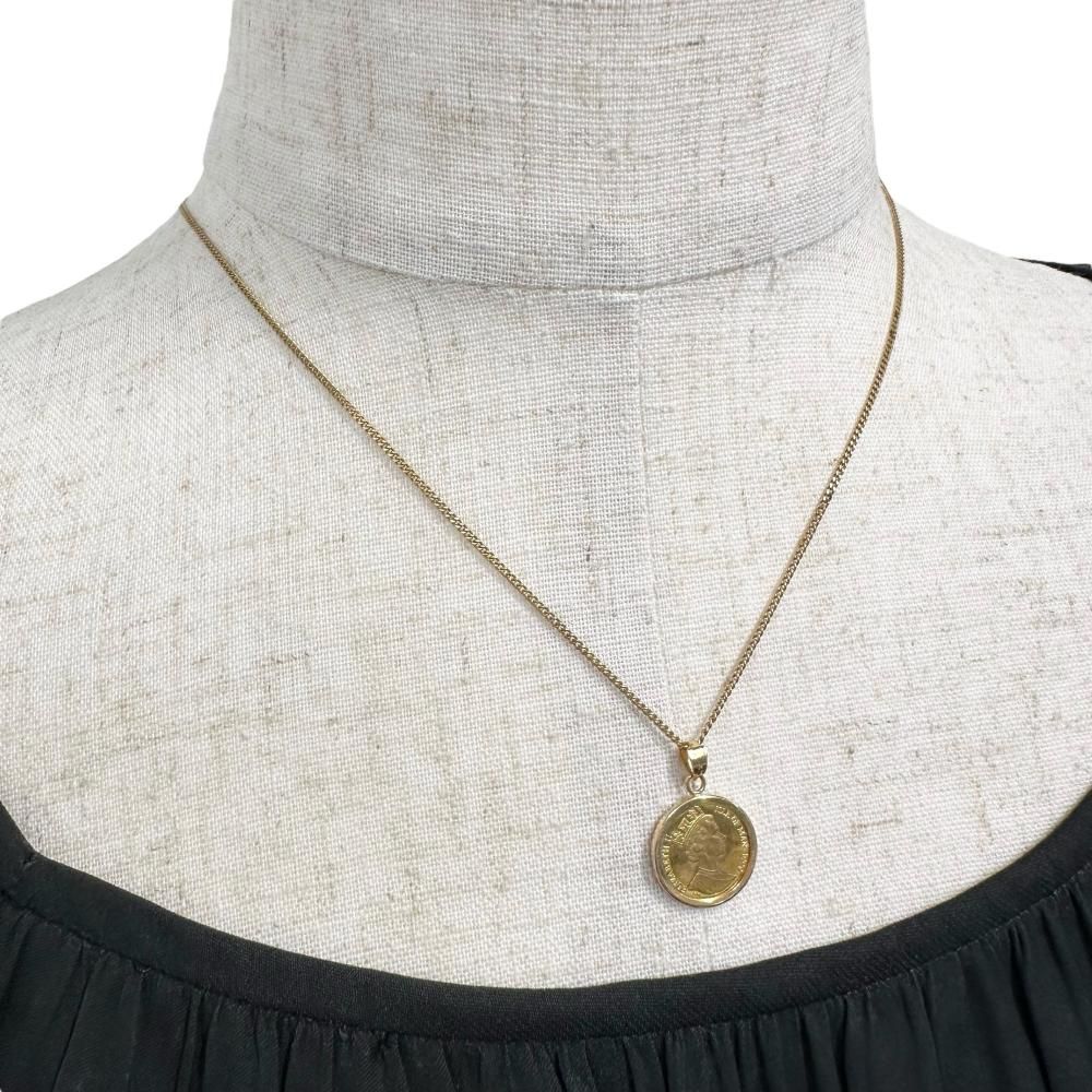 ペンダントトップ マン島キャット金貨 1/25oz K24 - メルカリ