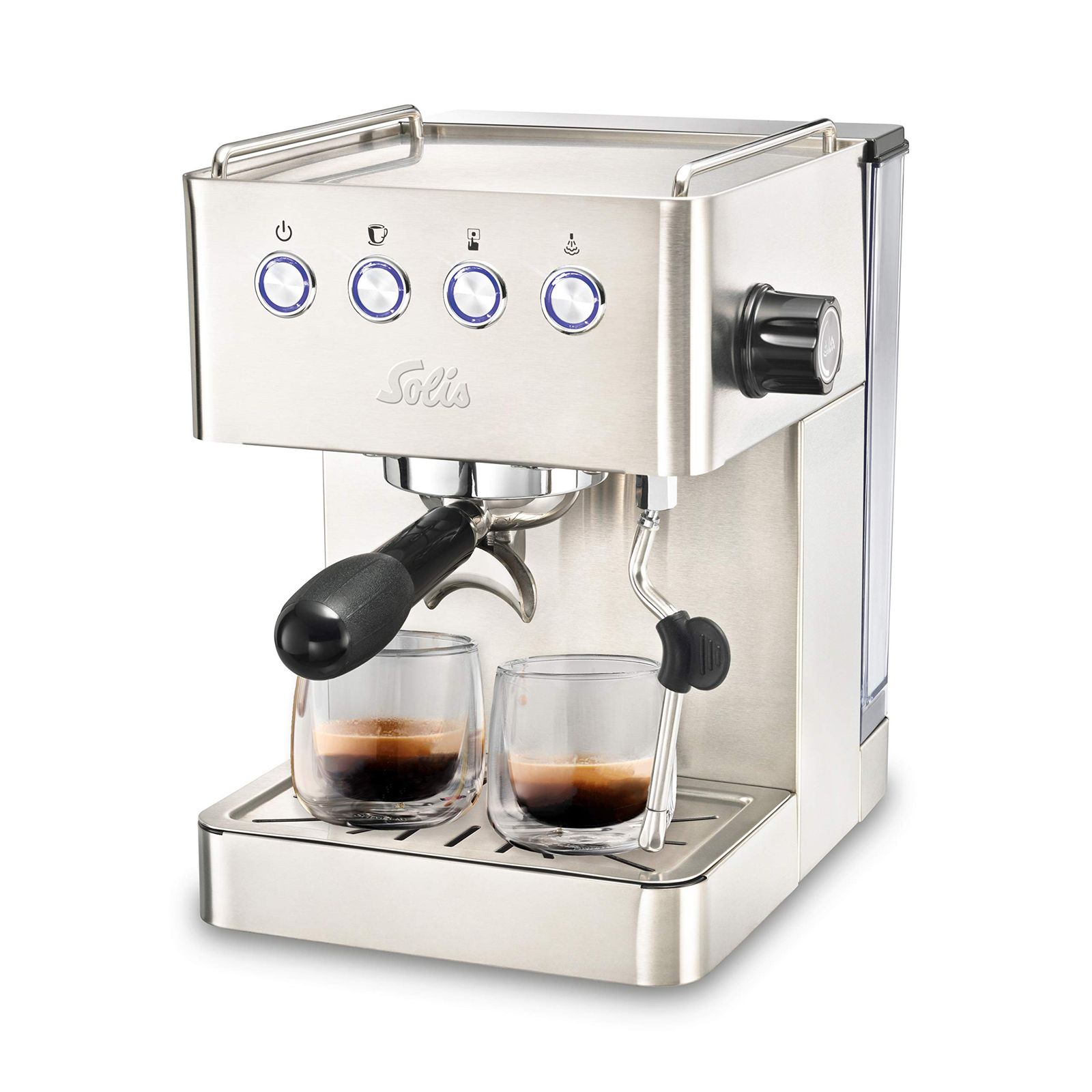 ソリス バリスタ グラングストー Solis Barista Gran Gusto エスプレッソマシン シルバー SK1014