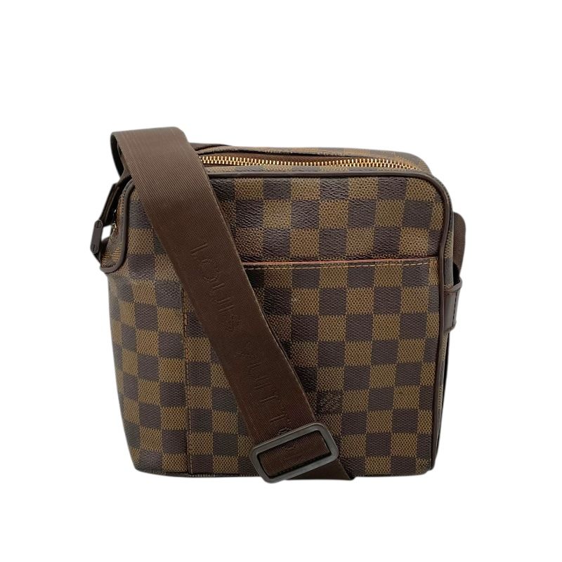 ルイ ヴィトン LOUIS VUITTON オラフPM N41442 エベヌ ダミエキャンバス メンズ ショルダーバッグ