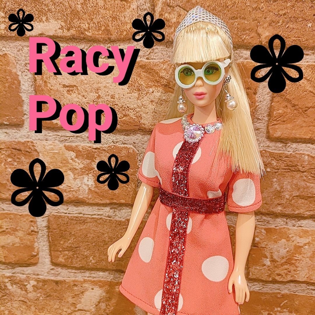 1/6ドール服✾60'sレトロポップワンピースコーデ✾シリーズNo.3 - メルカリ