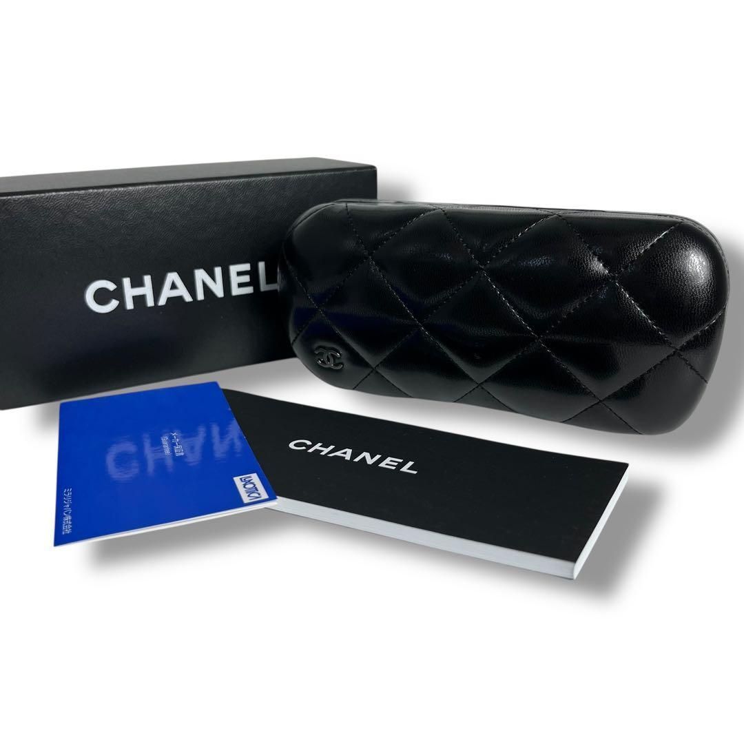 ほぼ未使用 4938 CHANEL シャネル サングラス スクエア シェイプ