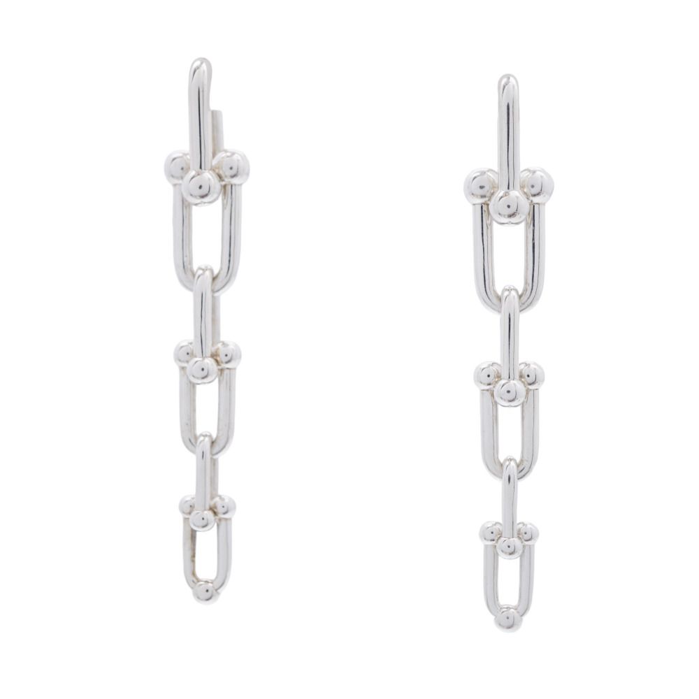 ティファニー ハードウェア グラジュエイテッド リンク ピアス シルバー925 アクセサリー 0188【中古】TIFFANY&Co. - メルカリ