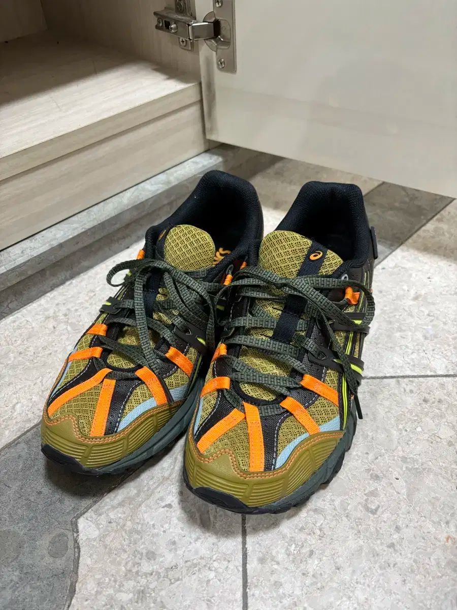 Asics(アシックス) x Andersson Bell(アンダースンベル) ゲル ゲルソノマ 15 ー 50 オリーブ オイル ダーク ブラウン 260