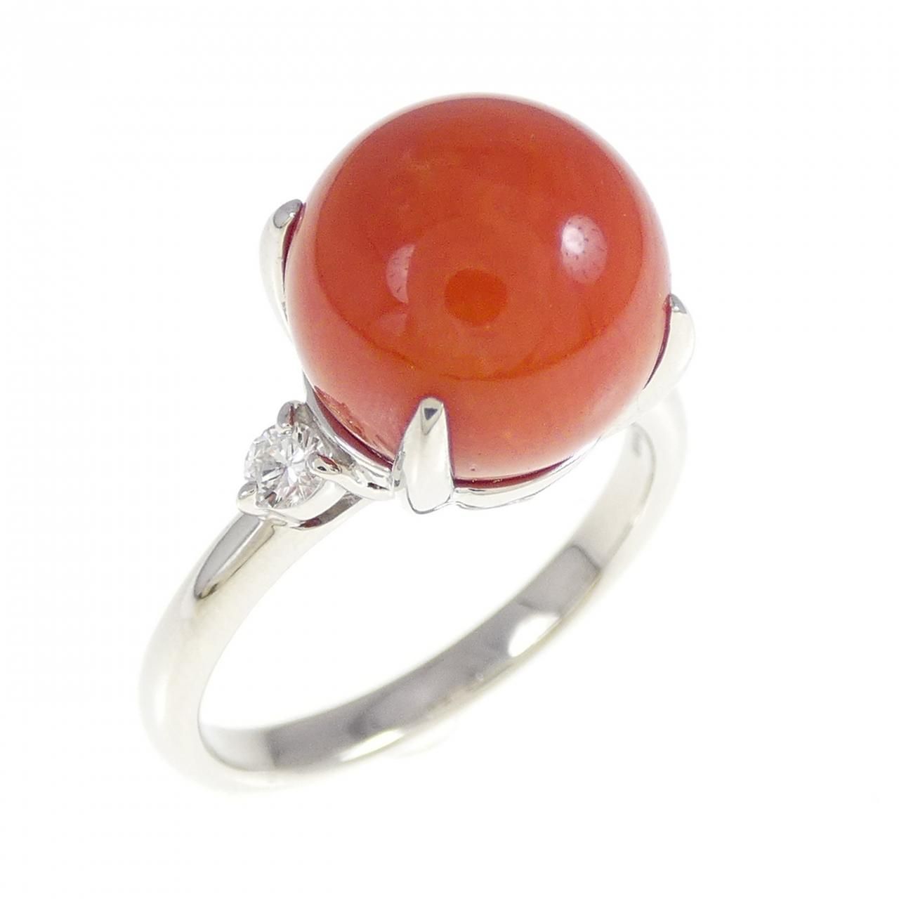 PT900 サンゴ リング 10.2mm 