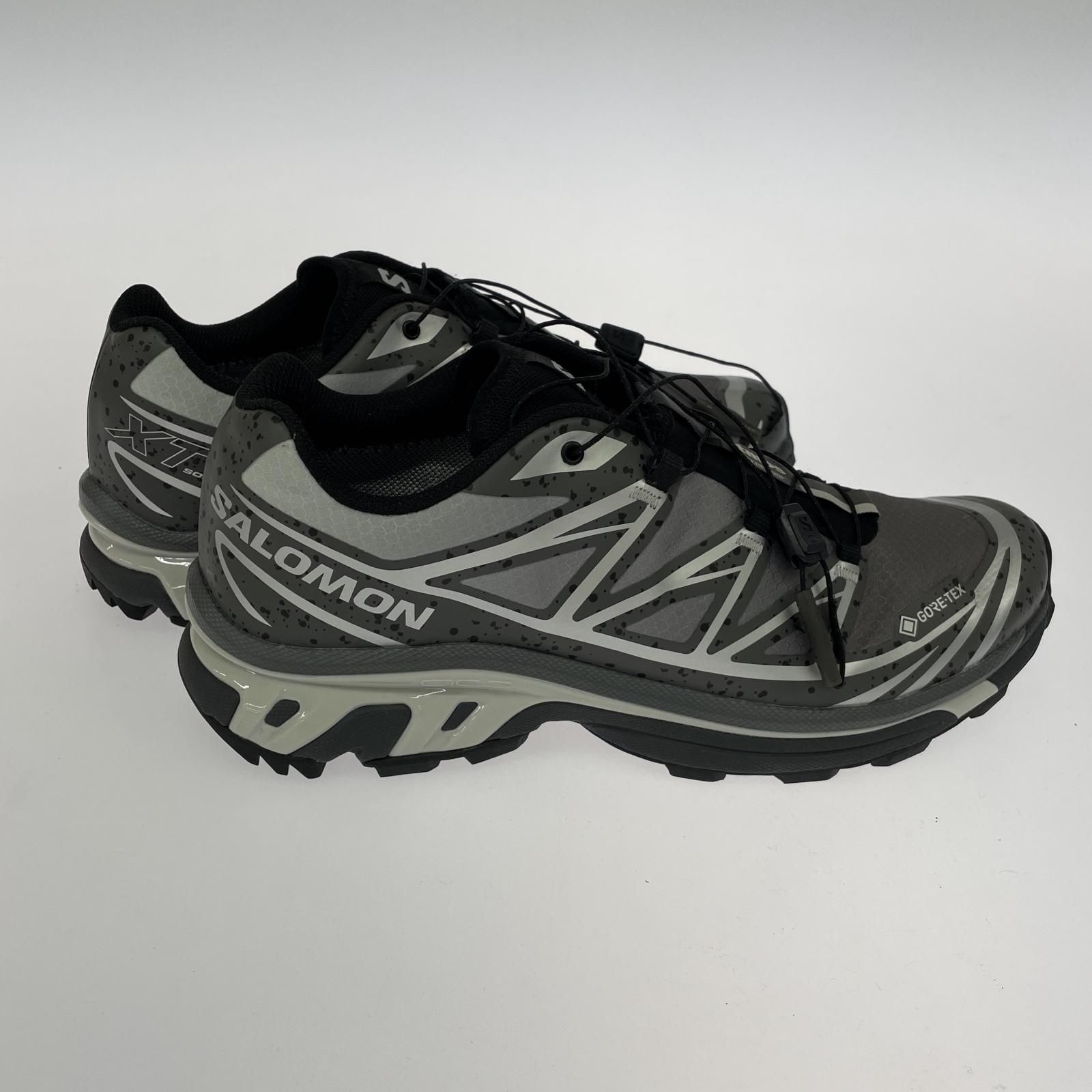 SALOMON xt-6 gtx atmos スニーカー 27.5 グレー - メルカリ