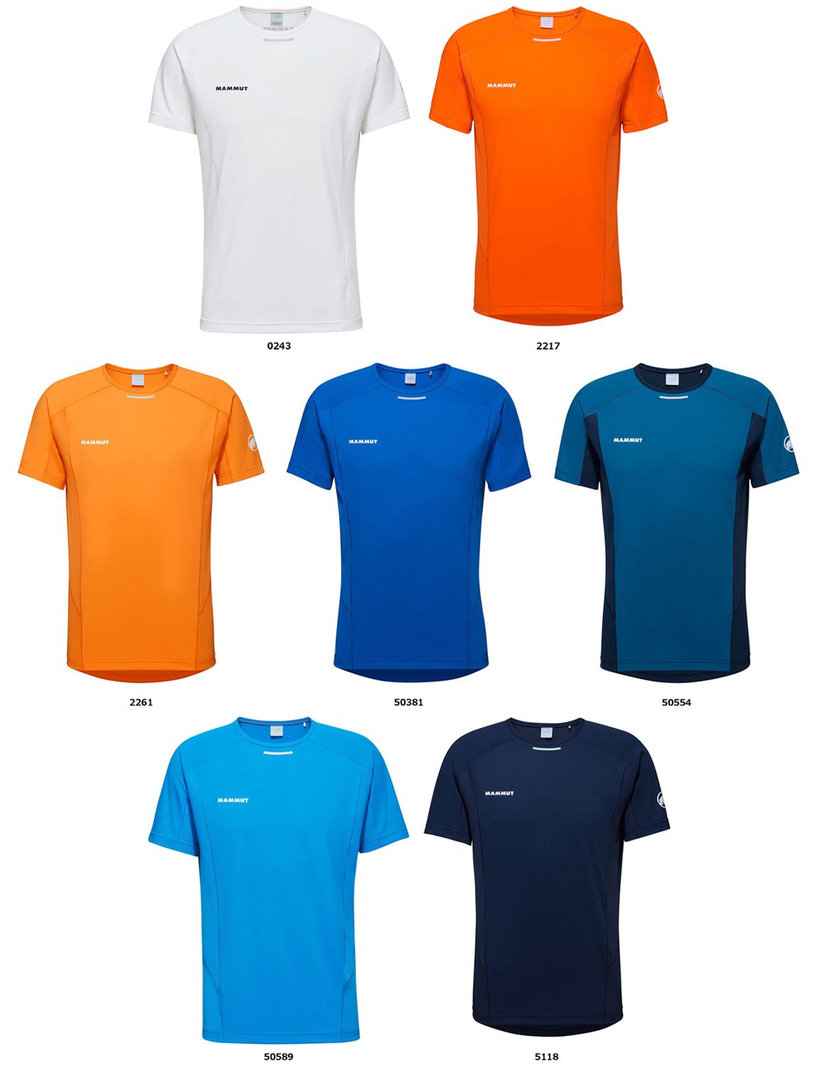 マムート MAMMUT アウトドア エナジー ファーストレイヤー Tシャツ アジアンフィット メンズ 男性 半袖Tシャツ 軽量 通気性 放湿性 温度調節 速乾 防臭 1017-04980 101704980 0243 WHITE