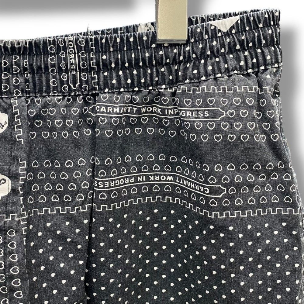 CARHARTT WIP BANDANA SHORT H Bandana P Black Lサイズ