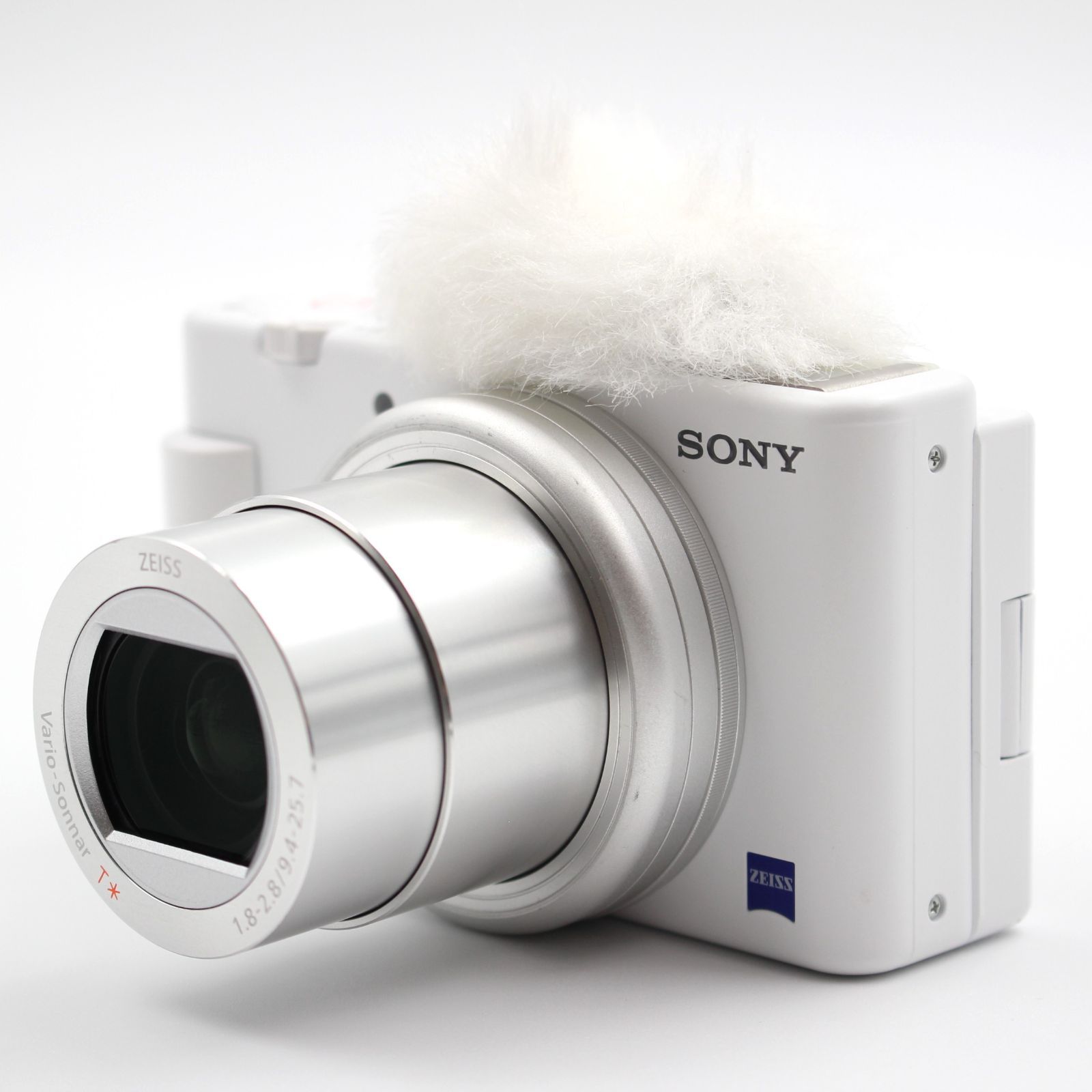 ■極上品■ SONY ZV-1 ボディ ホワイト VLOGCAM Vlog用カメラ ウィンドスクリーン付属 コンパクトデジタルカメラ ソニー