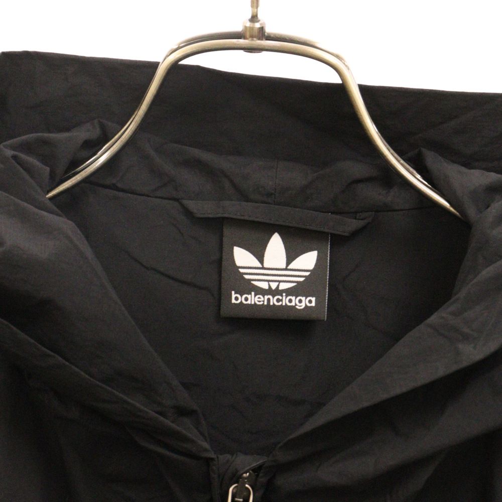 BALENCIAGA (バレンシアガ) 23SS ×adidas ロゴプリントナイロンジップ