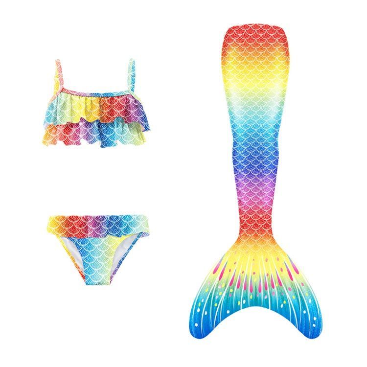 魚の尾ひれデザイン水着 Amazon.co.jp: [AteEco] ビキニ 2点セット てんとう虫柄
