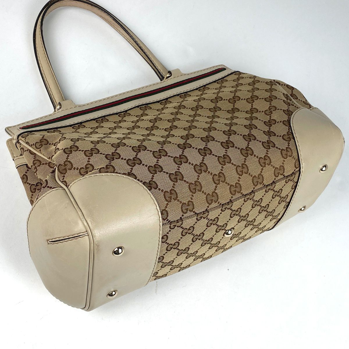 グッチ GUCCI メイフェア トートバッグ GG柄 ハンドバッグ リボン