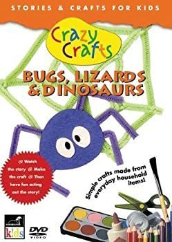 【】 Crazy Crafts: Bugs Lizards & Dinosaurs [DVD] [輸入盤]