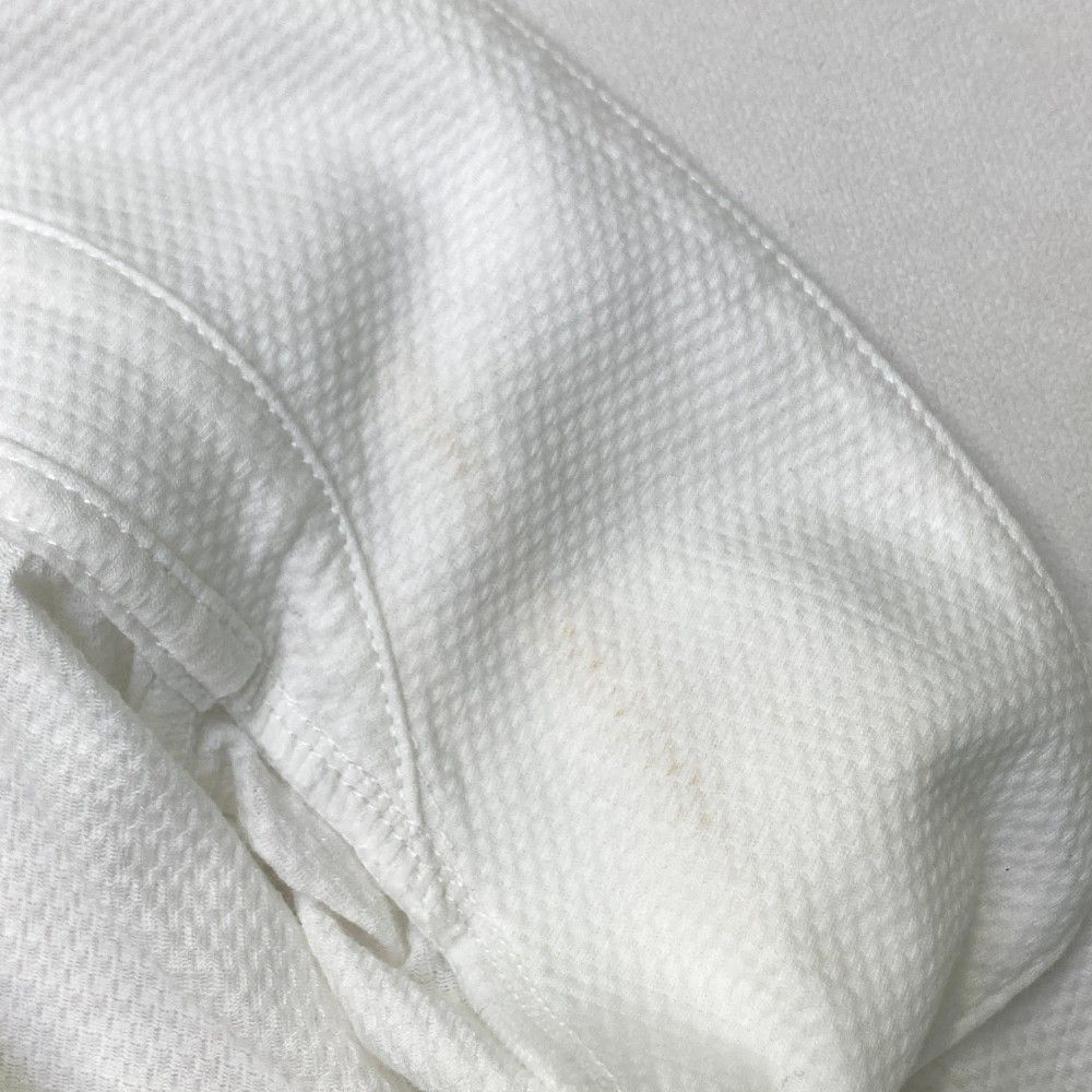 サイズ：0 MASTER BUNNY EDITION マスターバニーエディション 2023年モデル 襟付き 半袖Tシャツ  ホワイト系 [240101298314] ゴルフウェア レディース ストスト MASTER BUNNY EDITION 【新品】MASTER マスターバニー