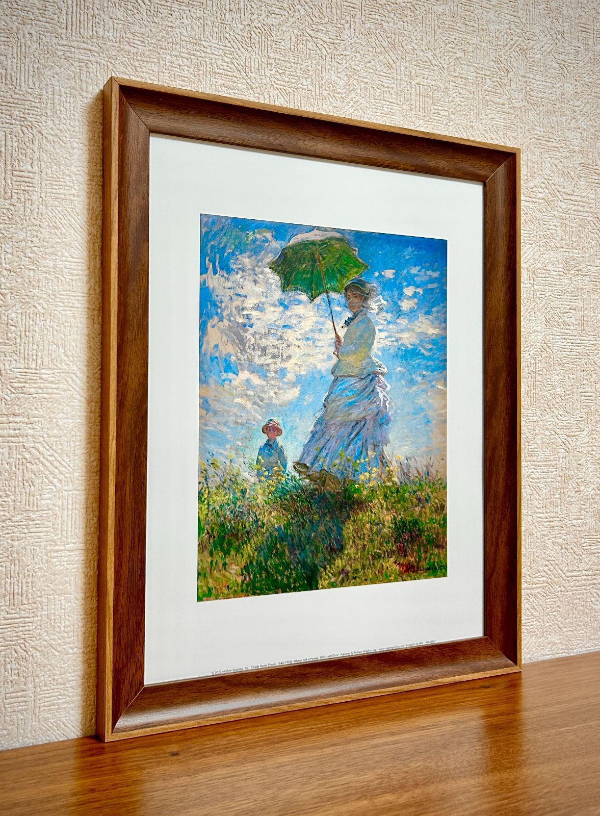 新品☆額縁付アートポスター☆クロード・モネ☆Claude Monet