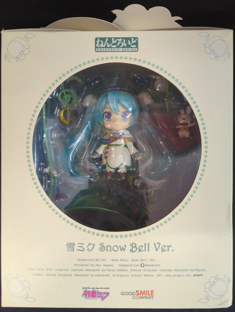 ◇◇No.493 ねんどろいど 雪ミク Snow Bell Ver.◇◇ 雪ミク Snow Bell 未開封 ねんどろいど493雪ミク Snow Bell Ver.