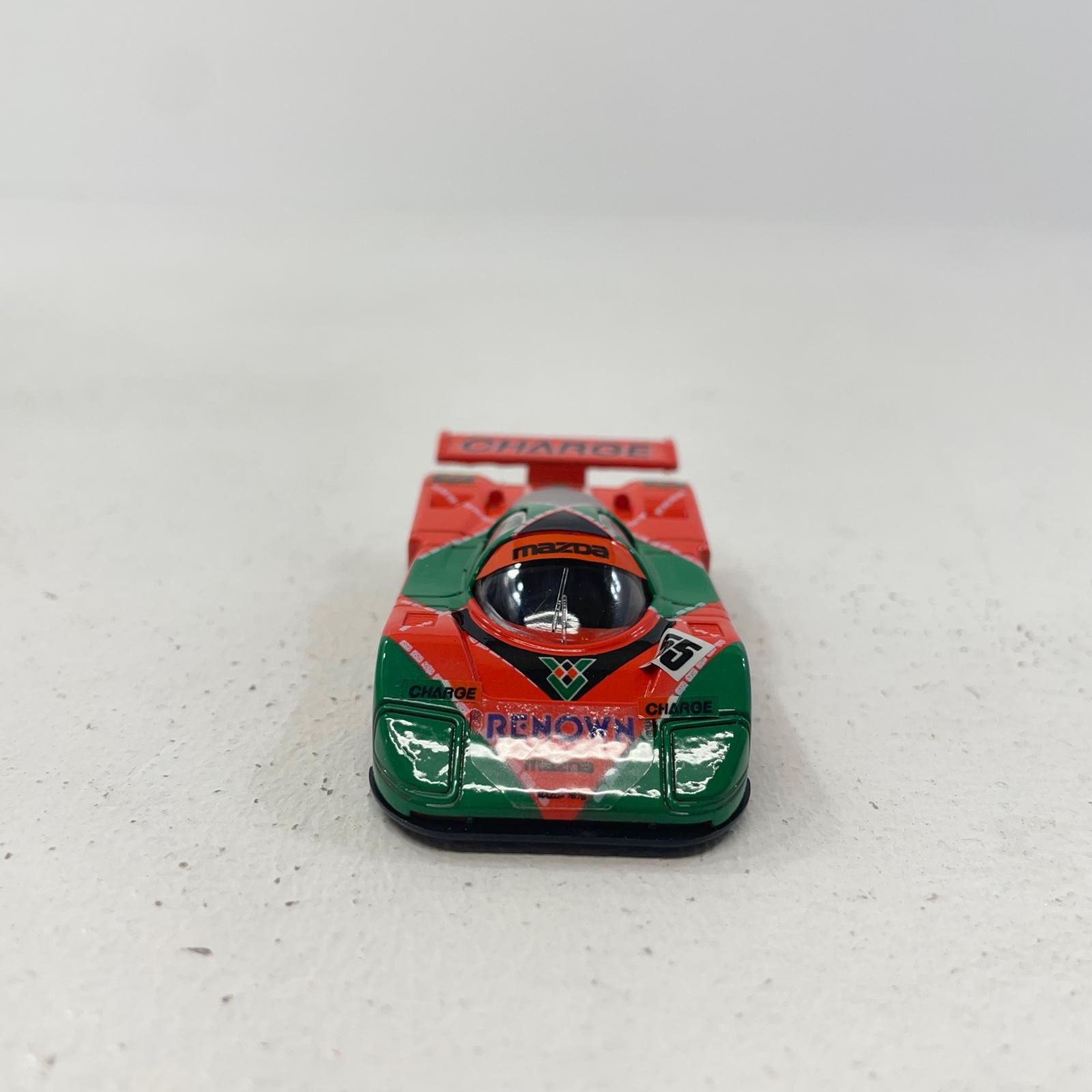 Mazda 787B ミニカー 1/64 オレンジ/グリーン 尾張小牧店】 中古 1/64 マツダ 787B #55(オレンジ×グリーン/赤