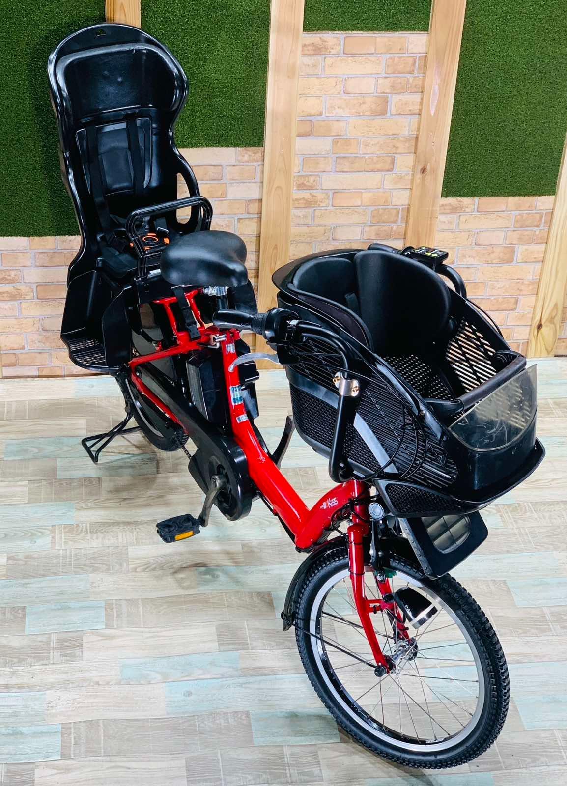 H9517 ヤマハ パス キッス 電動アシスト自転車 12.8AHバッテリー