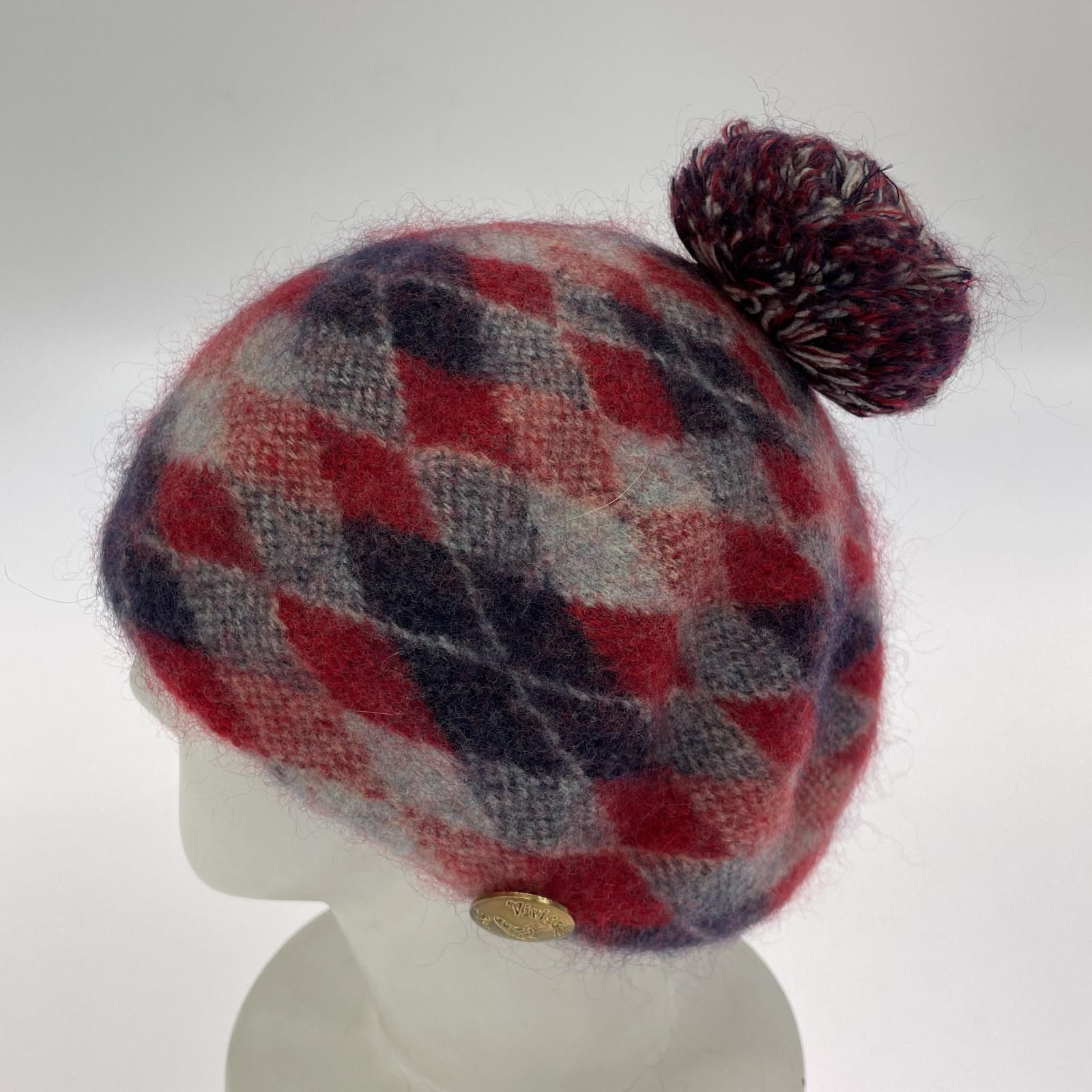 Vivienne Westwood ヴィヴィアンウエストウッド チェック ベレー ヴィヴィアンウエストウッド Vivienne Westwoodチェック ベレー