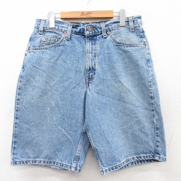 W33/古着 リーバイス Levis 550 ショート パンツ ショーツ メンズ 00s
