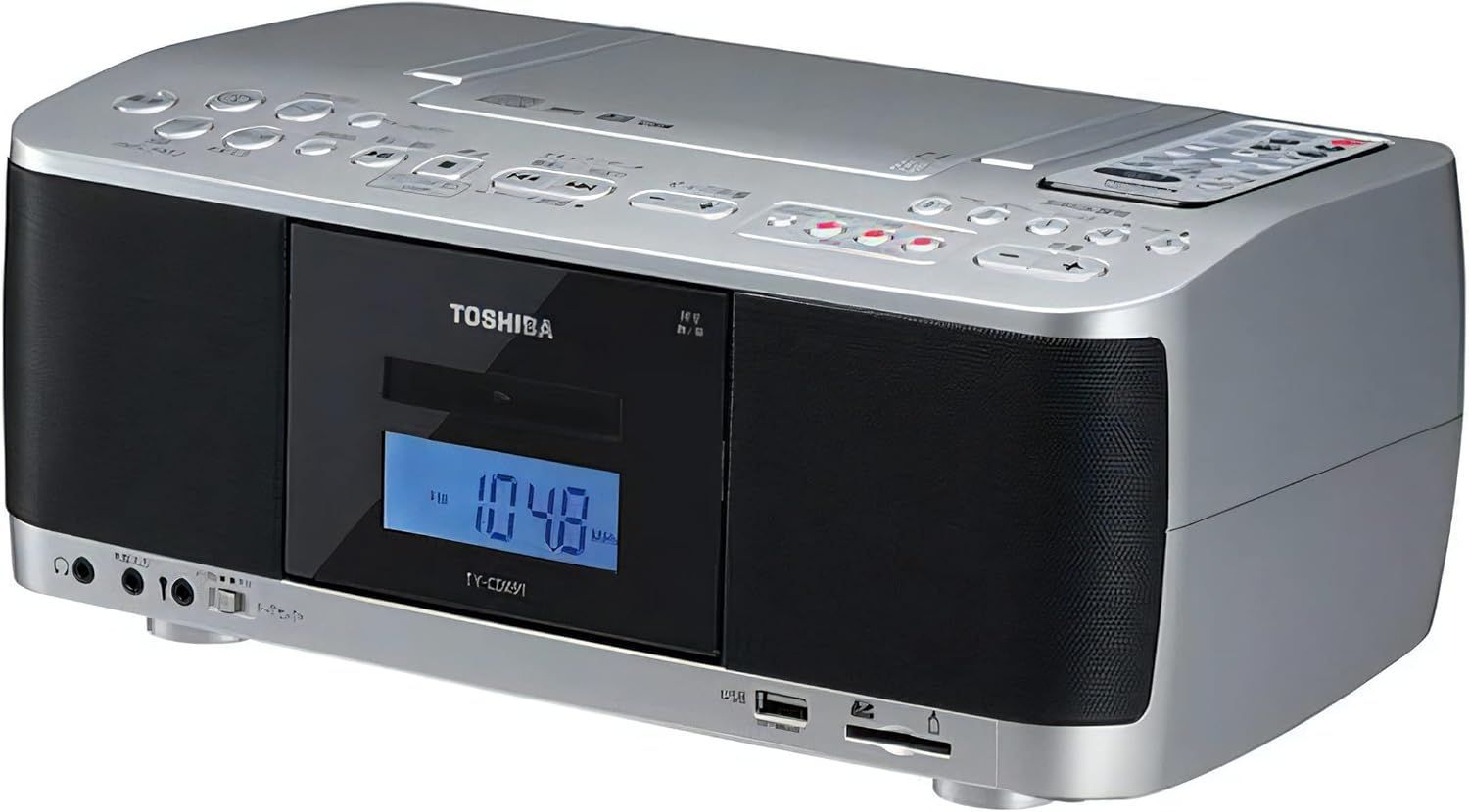 7月限定値下げ⭐︎】東芝(TOSHIBA) SD/USB/CDラジカセ シルバー