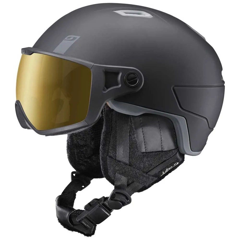 お取り寄せ ２～４週間で発送 ジュルボ グローブ ヴィザーヘルメット Black t JULBO Globe visor helmet t