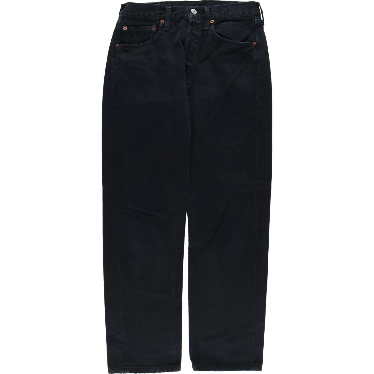 古着 90年代 リーバイス Levi's 501-0165 ブラックデニム ストレートデニムパンツ メンズw30相当 ヴィンテージ/evb009821
