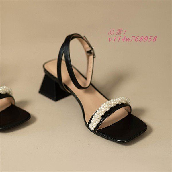 ストラップ ヒール5.5CM