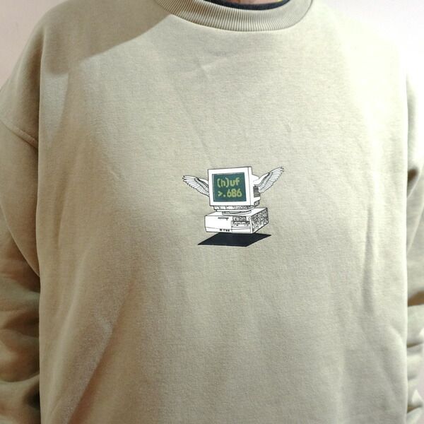 ヘビーウエイトクルースエットシャツ