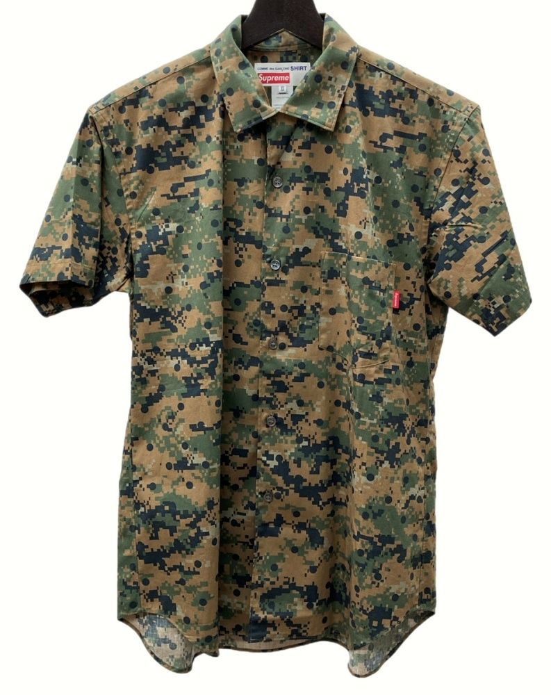 COMME des GARCONS ジップアップシャツ 迷彩 カモフラ Supreme x COMME des GARCONS SHIRT 2013 Collection | Hypebeast