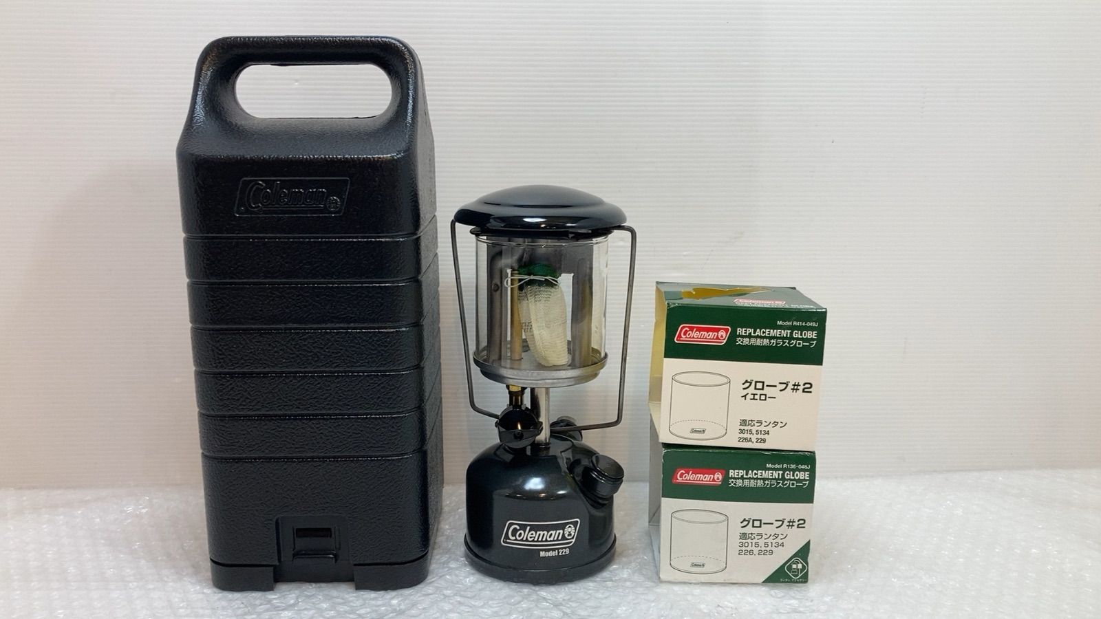 Coleman - 2007年1月製 コールマン小型ランタンMODEL229 Yahoo!オークション -「コールマンランタン229」の落札相場