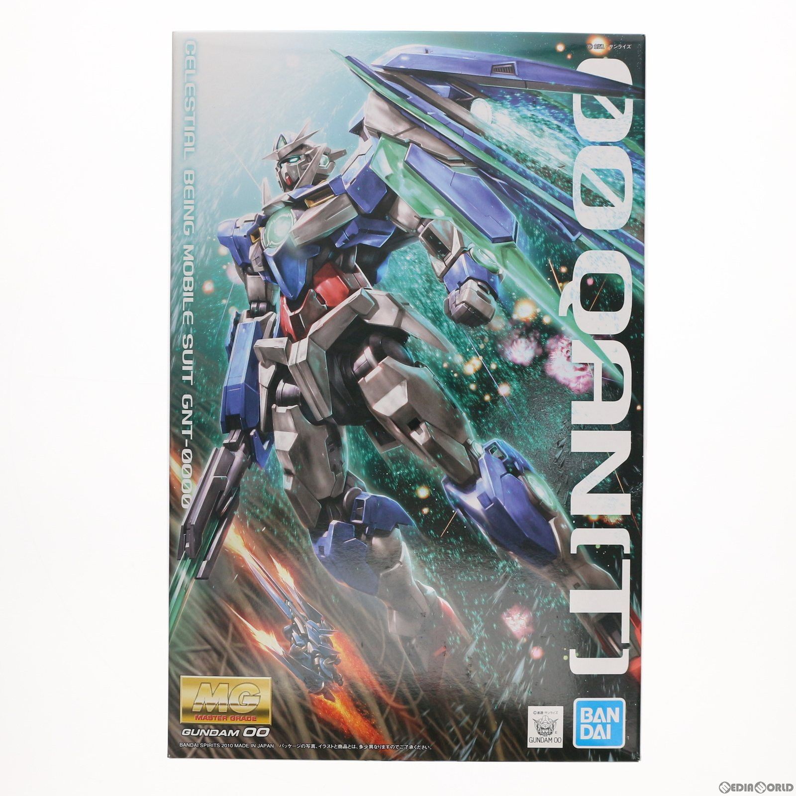 超激得 MG 1/100 GNT-0000 ダブルオークアンタ 劇場版 機動戦士ガンダム00(ダブルオー) -A wakening of the Trailblazer- プラモデル(5061587) バンダイスピリッツ その他