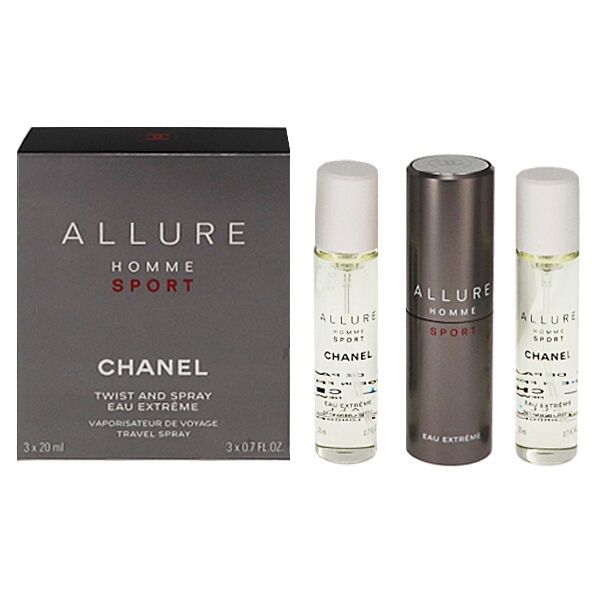 シャネル アリュール オム スポーツ オー エクストリーム ツイスト (セット) 20ml×3 香水 フレグランス ALLURE HOMME SPORT EAU EXTREME CHANEL 新品 未使用