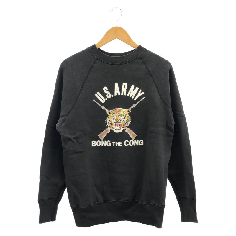 WAREHOUSE BONG THE CONG スウェット フロッキー 40 ブラック ウエアハウス 10