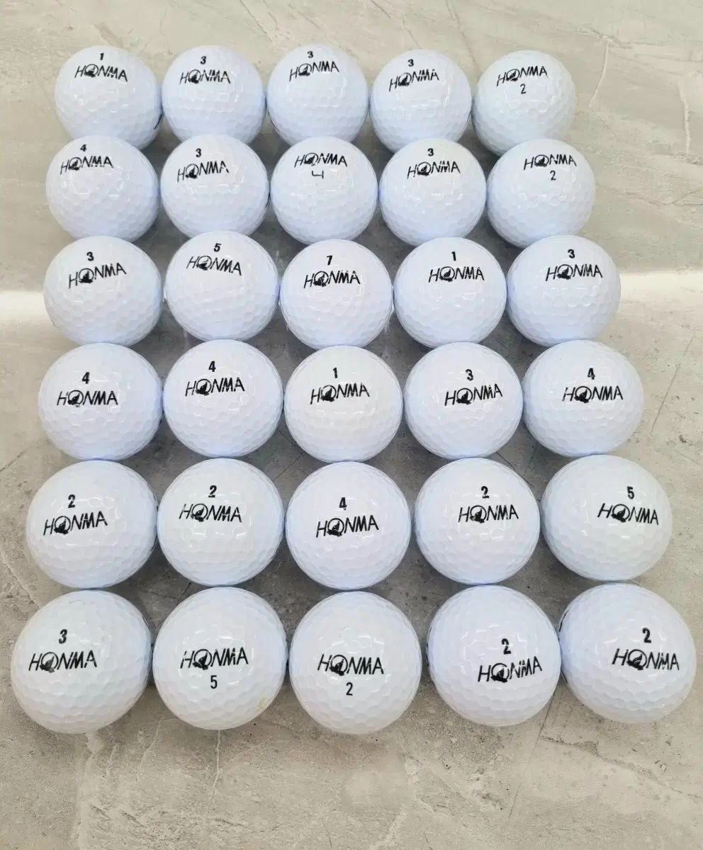 HONMA(本間ゴルフ) A +/ レベル 30 区 ゴルフボール ロストボール