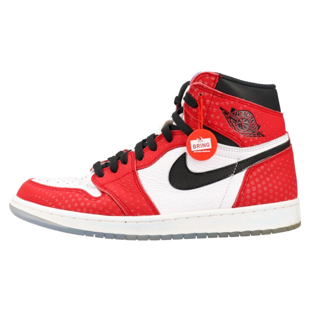 NIKE (ナイキ) AIR JORDAN 1 RETRO HIGH SPIDER-MAN ORIGIN STORY エア 